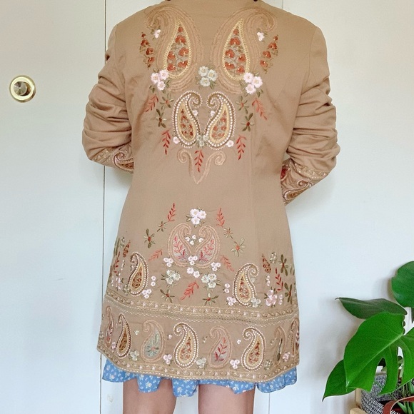 Coldwater Creek embroidered jacket - Picture 2 of 4